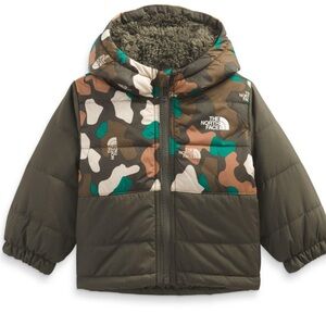 The North Face Reversible Puffer Jacket 18M (Fits 2T) Like New Unisex